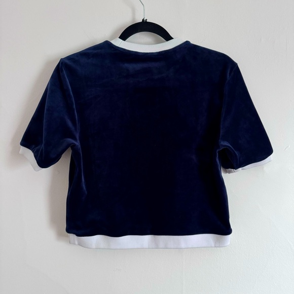 FILA Velour Crop Top - Picture 2 of 4